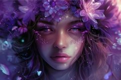 Enchanted forest nymph with floral crown Product Image 1