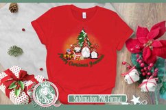 Merry Christmas Gnomies Sublimation Product Image 1