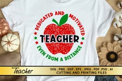 Teacher SVG PNG EPS DXF Files for Cutting and Printing Product Image 1