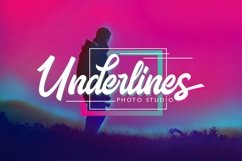 Web Font Algerider Script Product Image 4