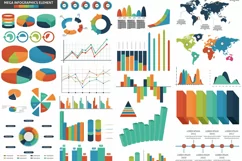 1000 Ultra Big Infographic Elements Product Image 16