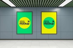 Subway Two Signage Mockup Product Image 1
