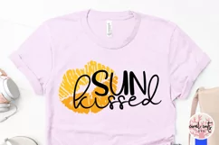Sun kissed - Summer SVG EPS DXF PNG Cut File Product Image 3