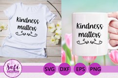 Kindness Cut File Bundle- SVG DXF EPS PNG Product Image 9