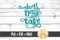 Lake SVG | Boat Hair Don't Care Product Image 2