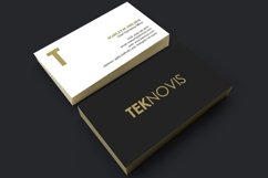 Modern Dark Business Card Product Image 1