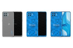 Oppo F17 Pro 2020 PSD Skin Mockup Template Product Image 1
