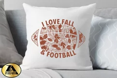 Football SVG PNG EPS DXF Fall Quotes SVG FALL SVG Cut file Product Image 4