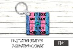 Sublimation Keychain PNG Design Product Image 1