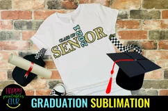 Senior Class of 2021 Sublimation- Graduation Sublimation PNG Product Image 1