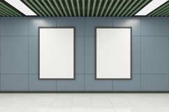 Subway Two Signage Mockup Product Image 2