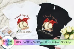 I Teach My Boys to Hit & Steal, baseball sublimation design Product Image 1