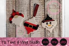 Tile Ornament Svg, Arabesque Ornament, Tile Bundle, Santa Product Image 2