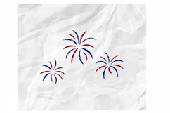 Fireworks Svg, 4th Of July Svg, Memorial Day Svg, Patriotic Product Image 1