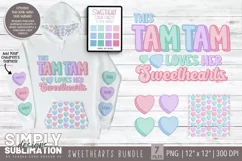 This Tam Tam Loves Her Sweethearts Sublimation Png Product Image 1