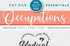 Medical Assistant svg, an MA svg file for a medical asst. Product Image 5