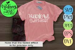 Merican sweetheart svg, 4th of july svg Product Image 1