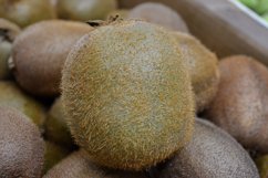 shelf with kiwi in a store close-up Product Image 1