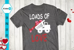 Loads Of Love Svg, Valentine's Day Svg Product Image 4