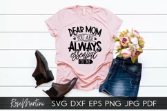 Dear Mom You Are Always Essential To Me SVG Mothers Day Product Image 3