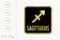 Sagittarius Zodiac SVG File Product Image 2