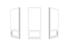 Outdoor lcd advertising signages with blank screens Product Image 1