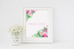Watercolor Sunday florals Product Image 6