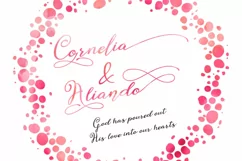 Modern Calligraphy Typeface Handmade Style