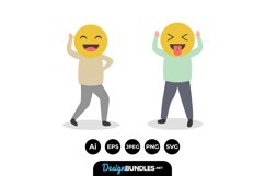 Emoji People Illustrations Product Image 1