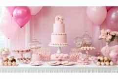delectable pink baby shower Product Image 1