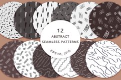 Set of abstract seamless backgrounds Product Image 1