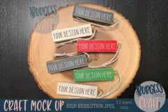 Block ornaments Craft mock up |High Res JPEG Product Image 1
