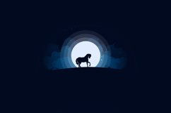 Moonlight vector Illustration. Product Image 7