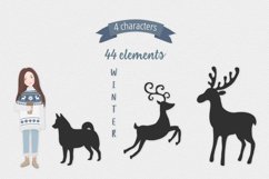 Norwegian Winter Illustration Set Product Image 11