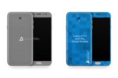 Samsung Galaxy J7 Pro Vinyl Skin Design Mockup 2017 Product Image 1