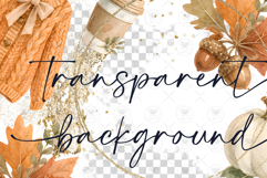 Cozy Fall Sweater Watercolor Clipart Product Image 2