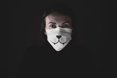Funny Face Mask SVG Bundle, 14 Funny Designs for Mask - Free Design of The Week Product Image 6