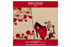Christmas Digital Paper Pack Fashion Clipart Fashion Blogger Product Image 3