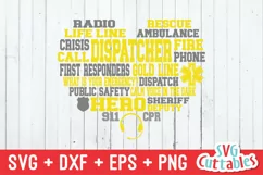Dispatcher SVG | 911 Dispatcher Subway Art | Shirt Design Product Image 2