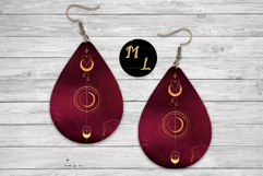 Zodiac earrings png desig,Leo earrings png Product Image 1