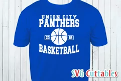 Basketball SVG | Basketball Template 0026 | Shirt Design Product Image 3