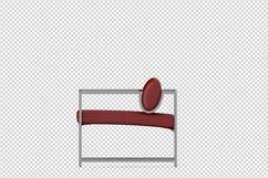 Isometric Arm Chair 3D isolated render Product Image 1