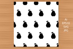Pear. 6 Seamless patterns. Product Image 3