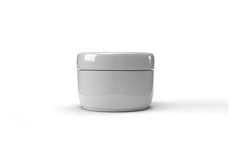 Cosmetic Cream Jar Packaging 3D Mockup Template Photoshop Product Image 2