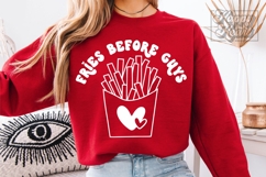 Fries Before Guys SVG PNG - Anti Valentine Funny Shirt Product Image 3