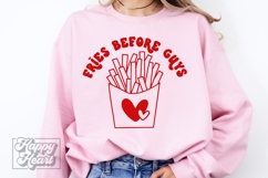 Fries Before Guys SVG PNG - Anti Valentine Funny Shirt Product Image 4