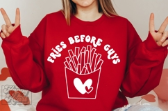 Fries Before Guys SVG PNG - Anti Valentine Funny Shirt Product Image 5