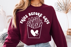 Fries Before Guys SVG PNG - Anti Valentine Funny Shirt Product Image 6