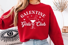 Galentine Girls Club PNG SVG - Valentine Social Club Shirt Product Image 4