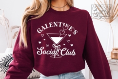 Galentines Social Club SVG PNG - Valentine Girls Club Shirt Product Image 5